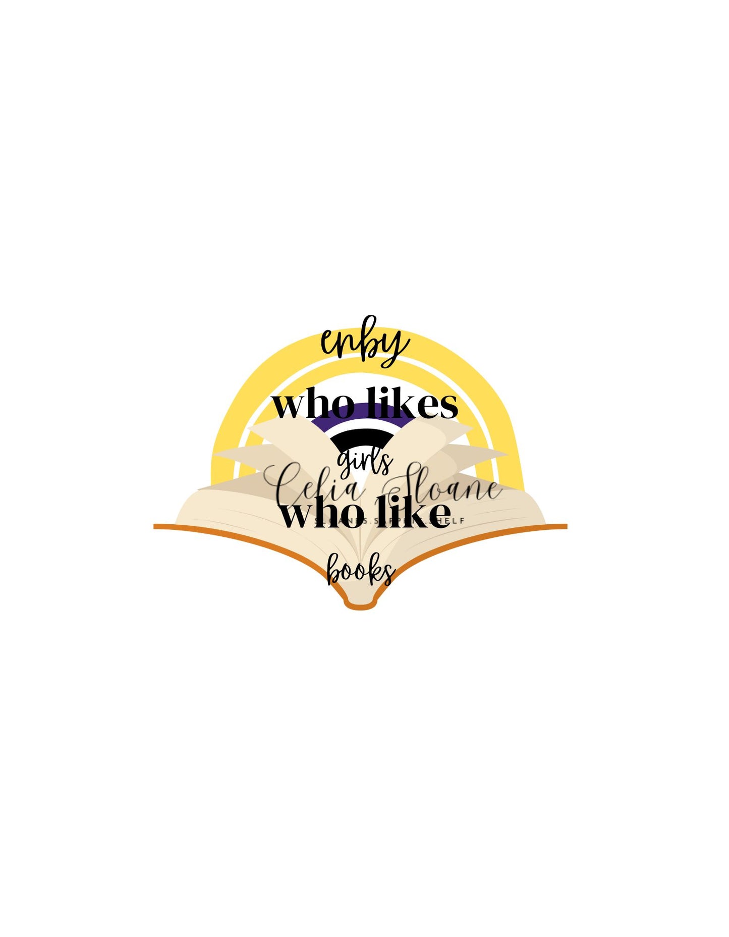 Pride Reading Sticker