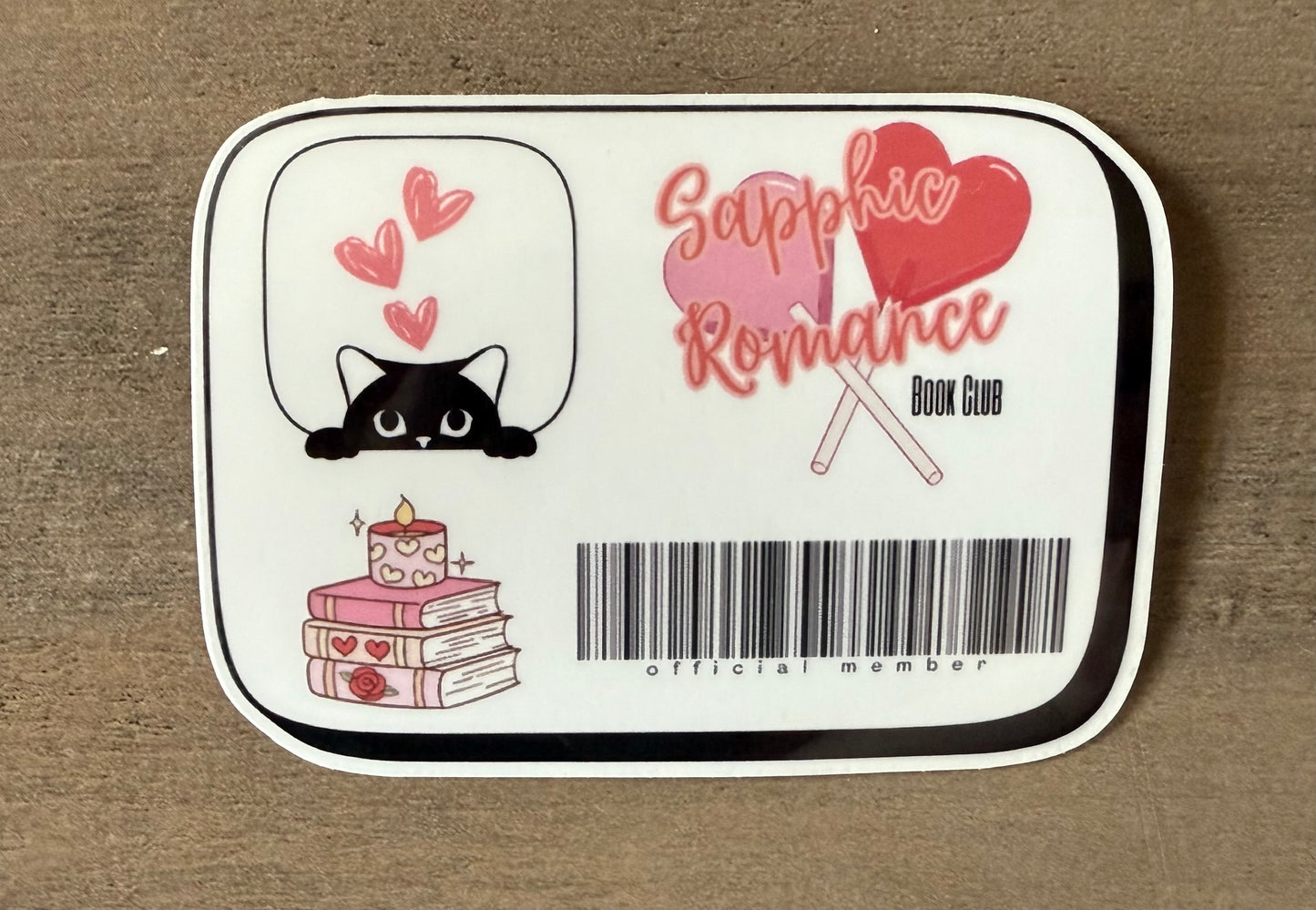 Sapphic Romance Club Sticker