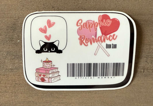 Sapphic Romance Club Sticker