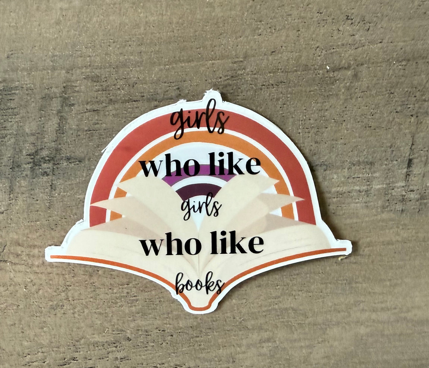 Pride Reading Sticker