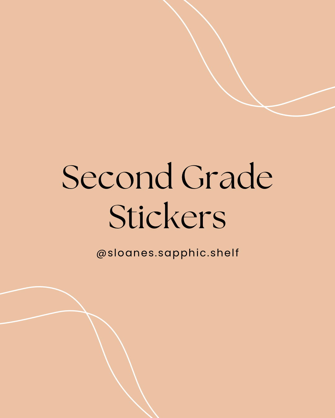 Second Grade Stickers